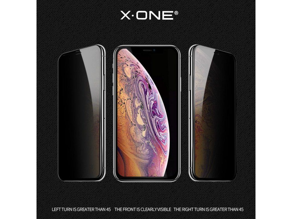 Ochranné sklo 9H Privacy pre Apple iPhone 13/13 Pro/14, X-ONE