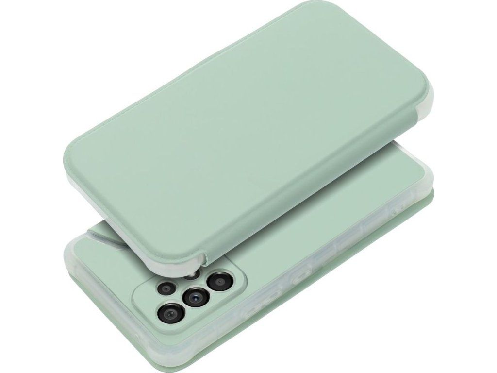 Piano puzdro pre Samsung Galaxy A53 5G, Zelené – detail 1