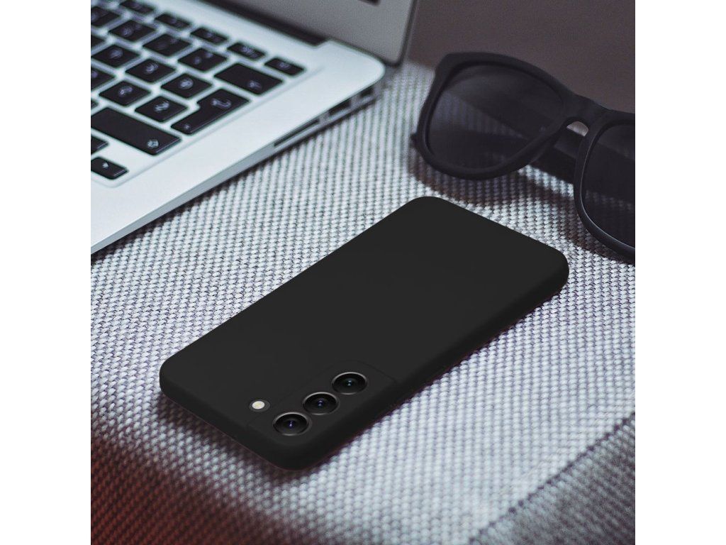 Silikónový kryt pre Samsung Galaxy S23 Plus, Čierny – detail 1