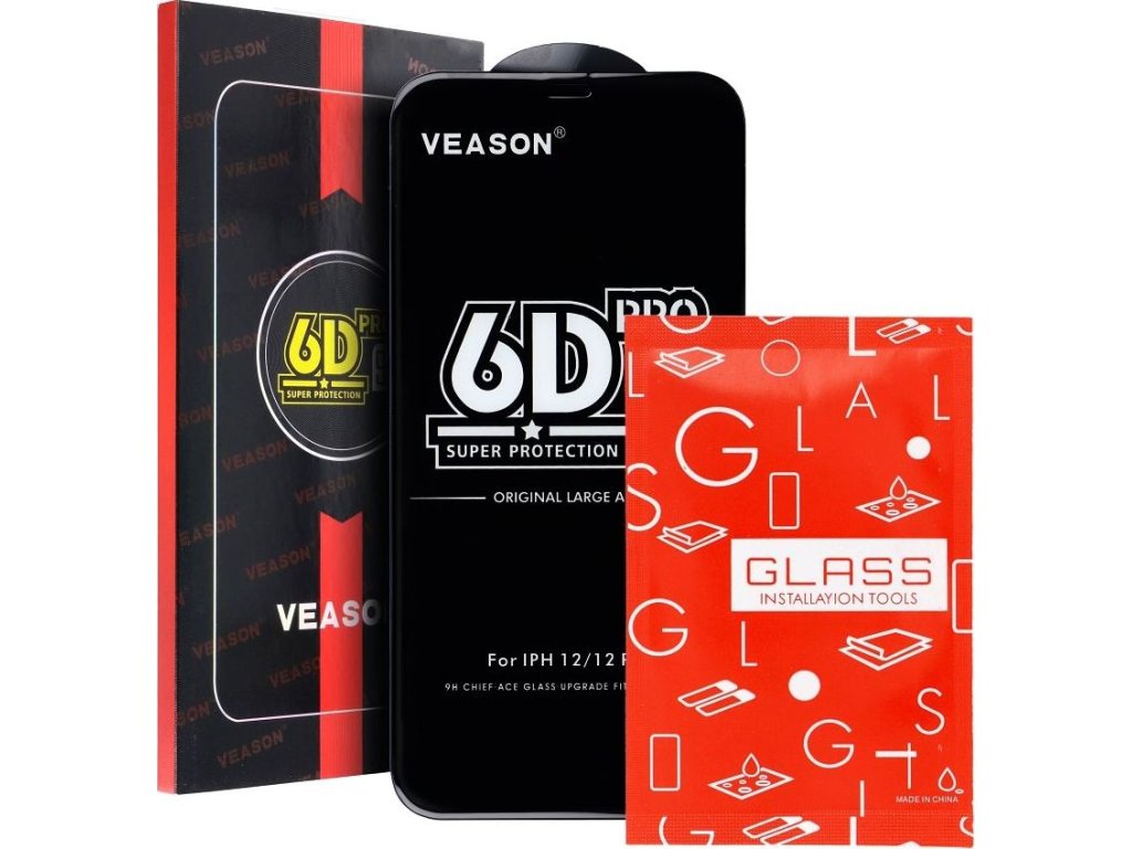 Ochranné sklo 6D Pro pre Samsung Galaxy S22 Plus / S23 Plus, Veason