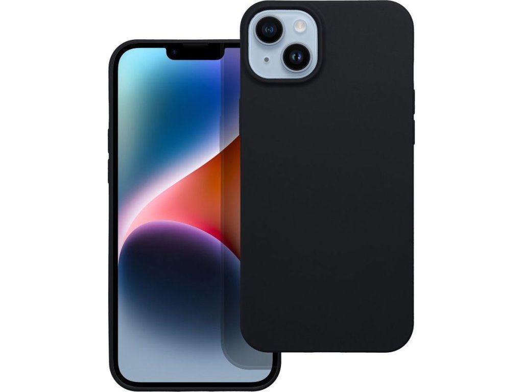 Matný kryt pre Xiaomi Redmi A1 / A2, Čierny – detail 1