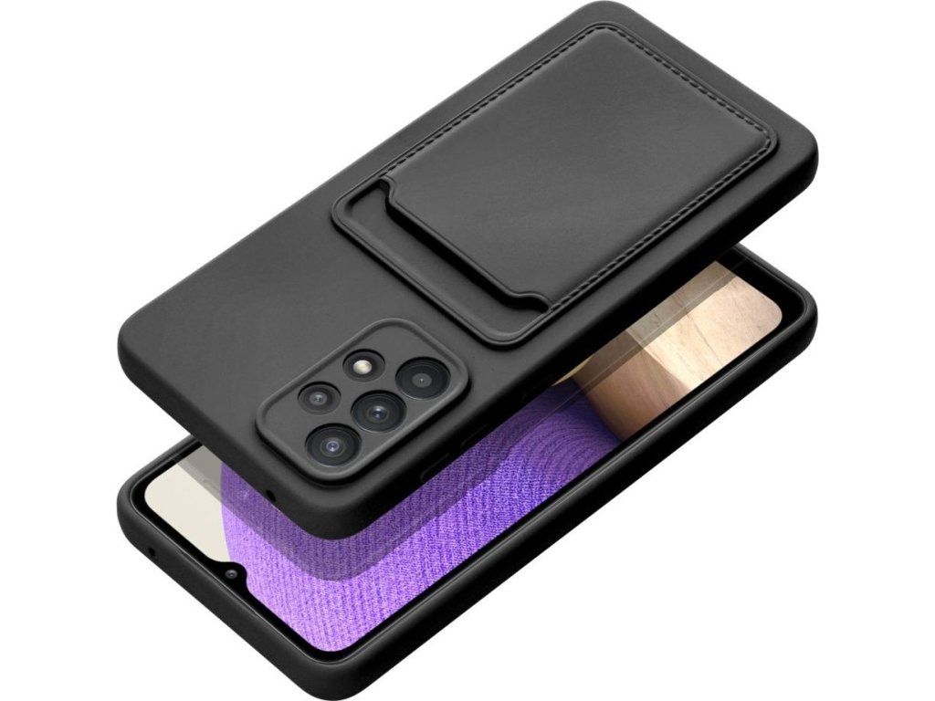 Card Slot kryt pre Samsung Galaxy A33 5G, Forcell, Čierny – detail 1
