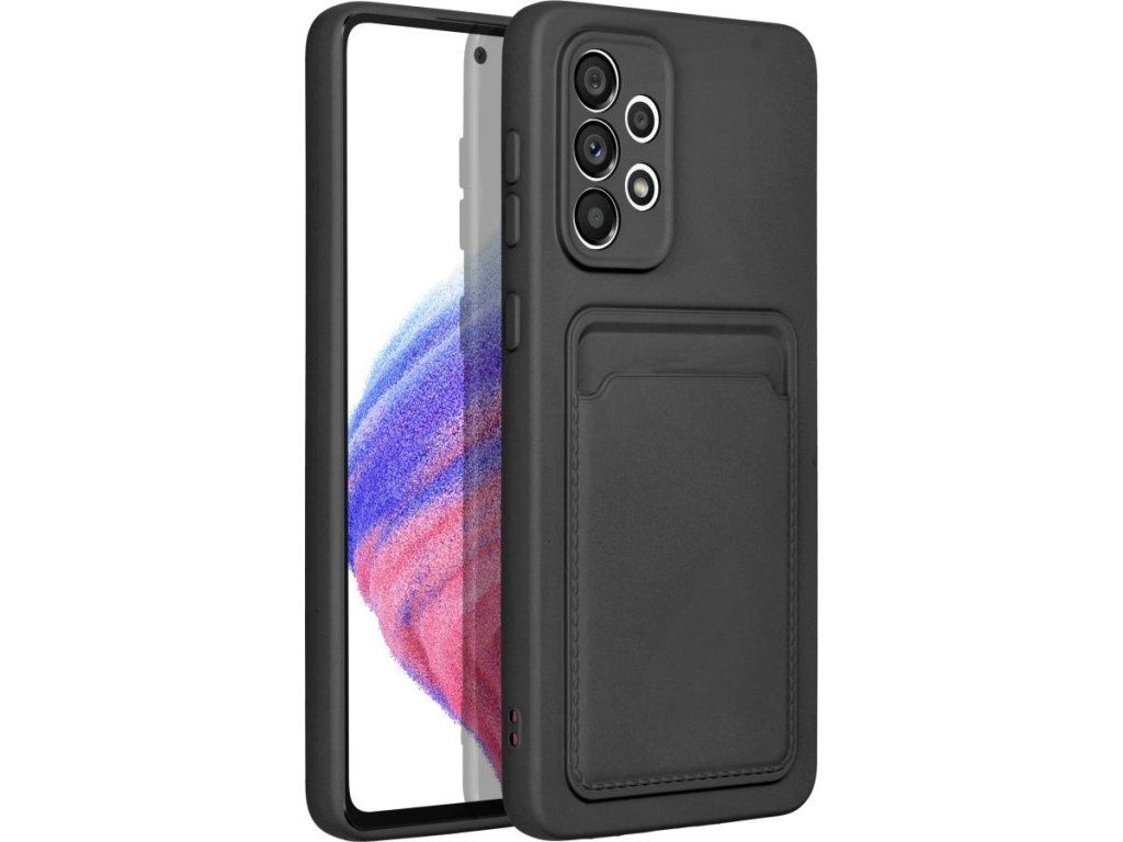 Card Slot kryt pre Samsung Galaxy A33 5G, Forcell, Čierny – detail 2