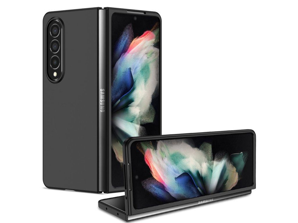 Kong kryt pre Samsung Galaxy Z Fold 3 5G, Forcell, Čierny