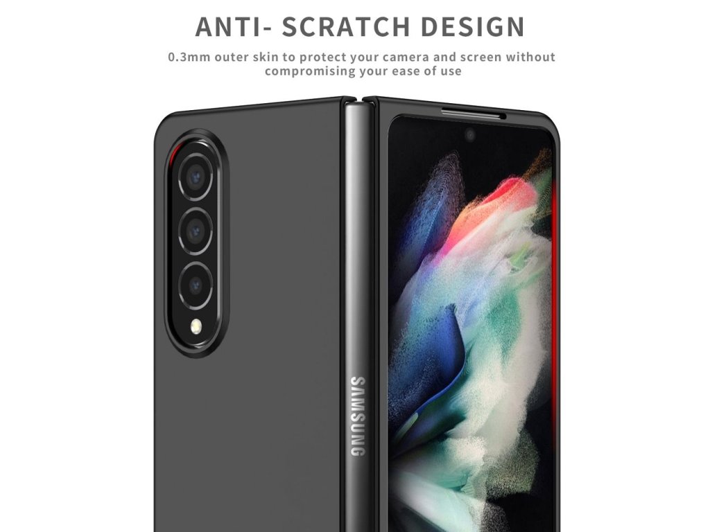 Kong kryt pre Samsung Galaxy Z Fold 3 5G, Forcell, Čierny – detail 1