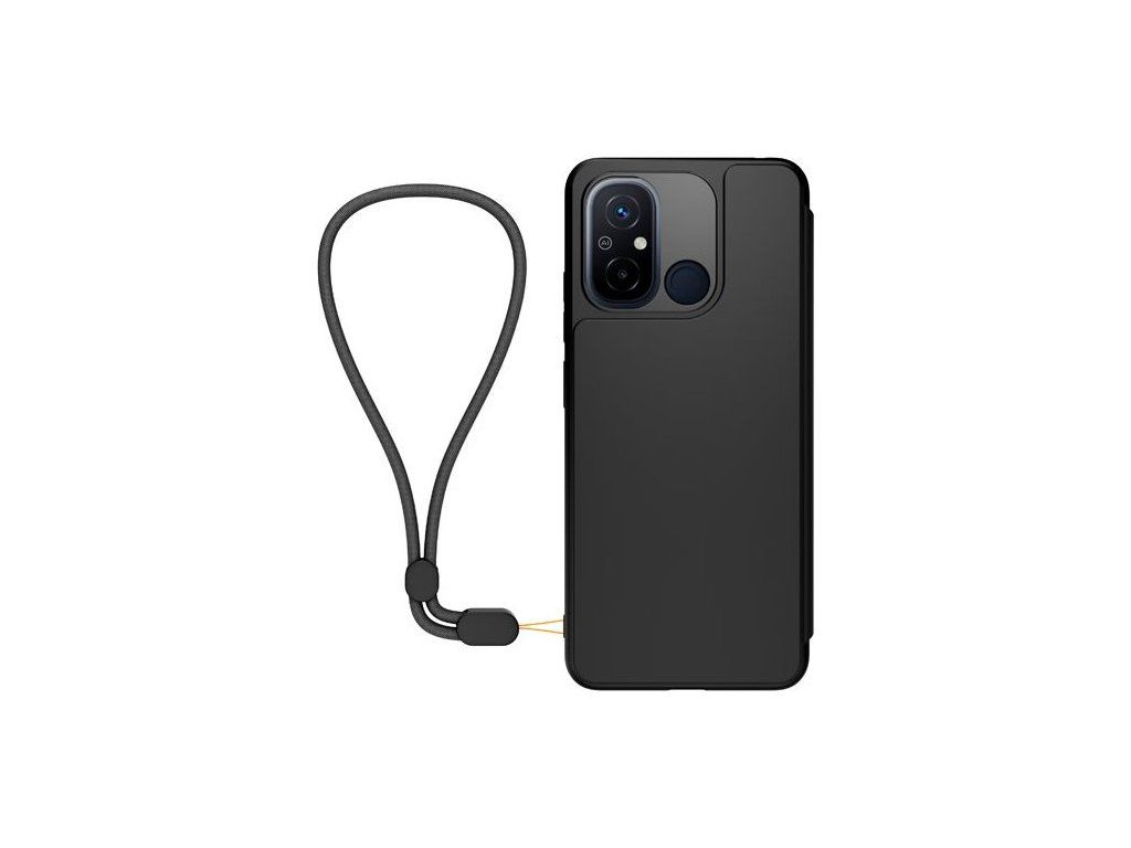 Puzdro s pútkom pre Xiaomi Redmi 12C, Xiaomi, Čierne