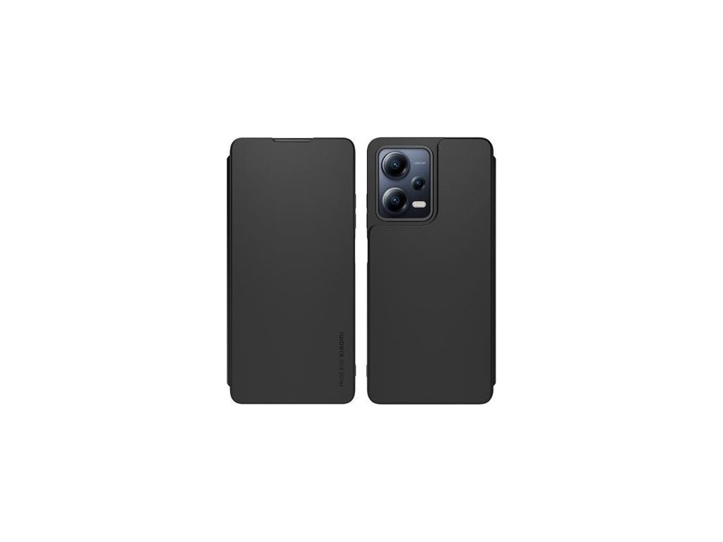 Puzdro pre Xiaomi Redmi Note 12 5G, Xiaomi, Čierne – detail 1