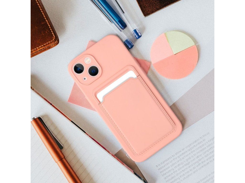 Card kryt pre Xiaomi Redmi 12C, Ružový – detail 1