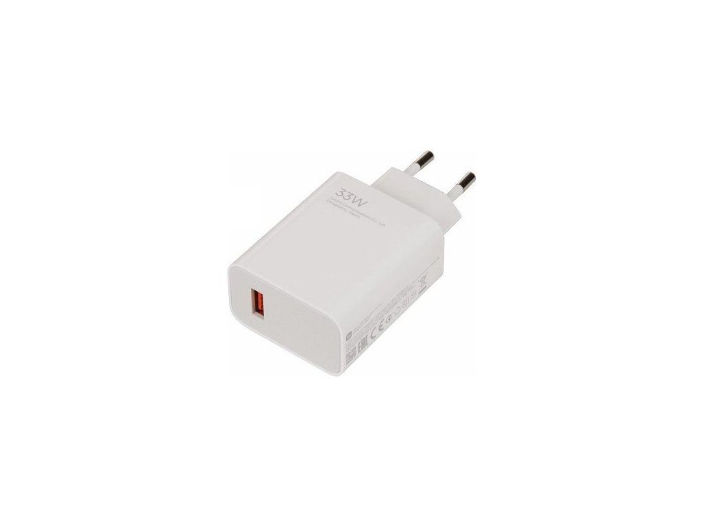 Xiaomi MDY-11-EZ USB-A 33W Cestovná Nabíjačka White