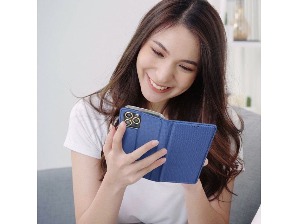 Smart puzdro pre Xiaomi Redmi Note 12 Pro+ 5G, Modré – detail 1