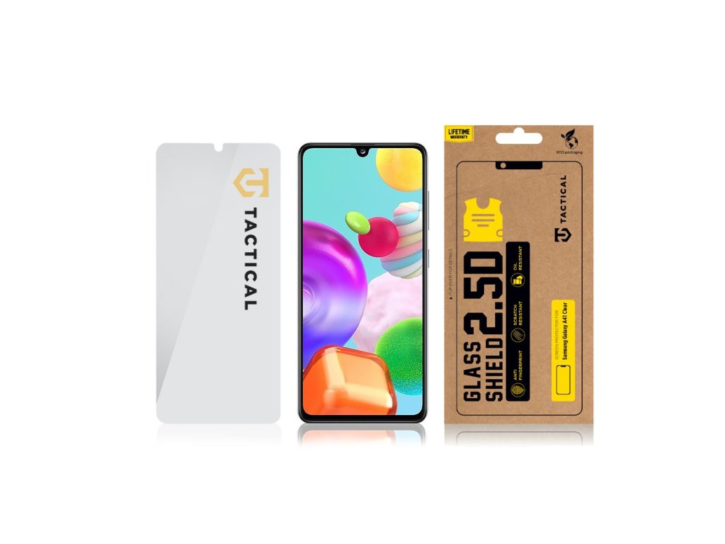 Ochranné sklo 2.5D pre Samsung Galaxy A41, Tactical