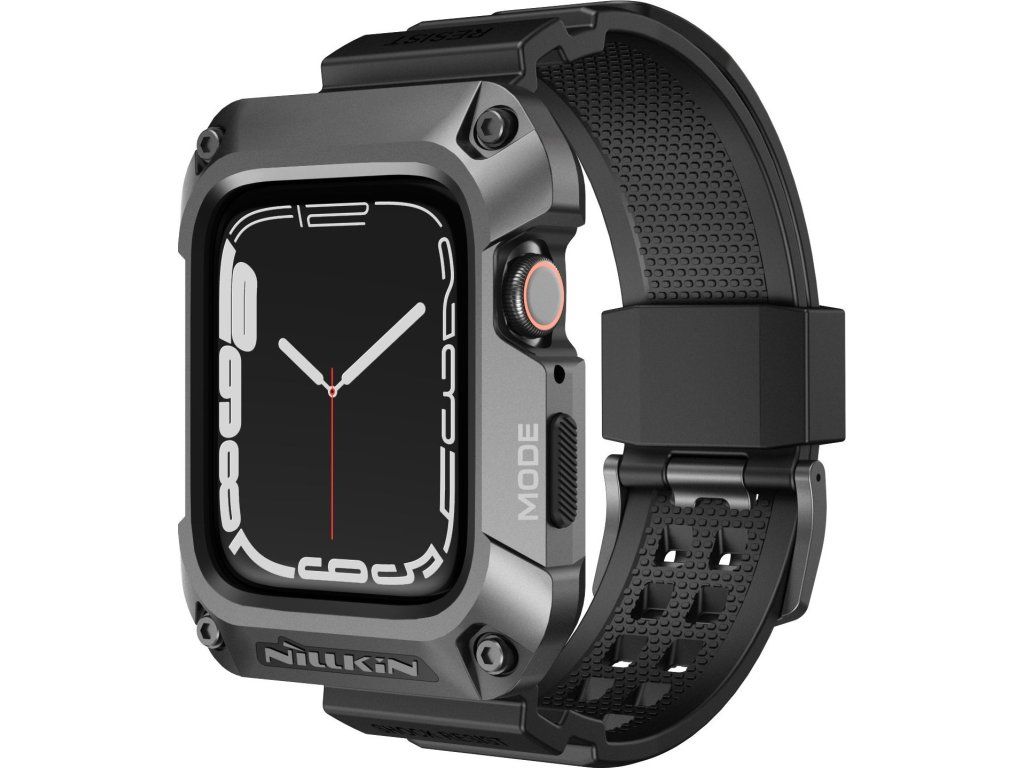 Dyna Guard remienok pre Apple Watch Series 7/8 45mm, Nillkin, Sivý