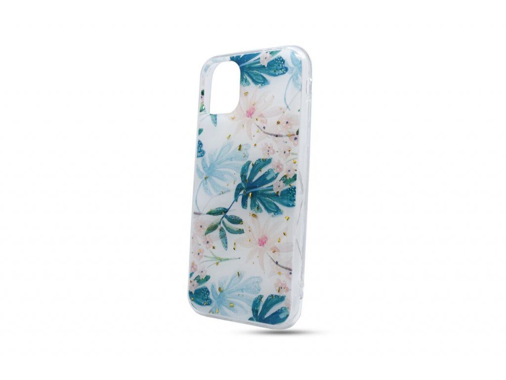 Marble TPU kryt pre Apple iPhone 12 Pro, Mentolový
