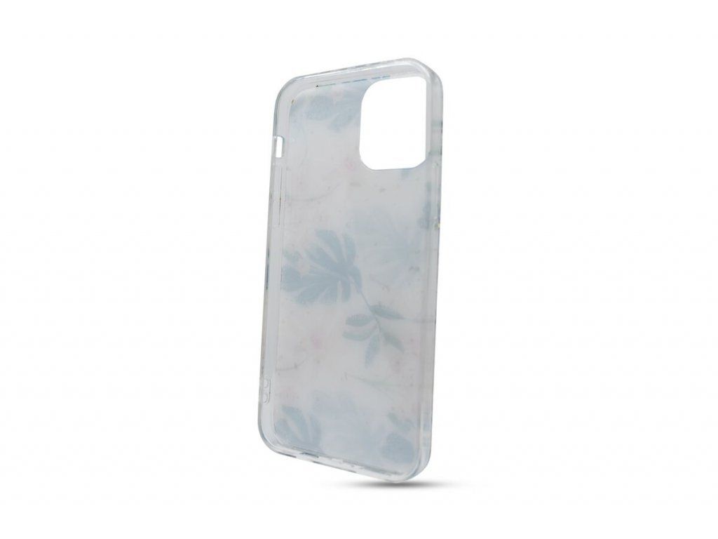 Marble TPU kryt pre Apple iPhone 12 Pro, Mentolový – detail 1