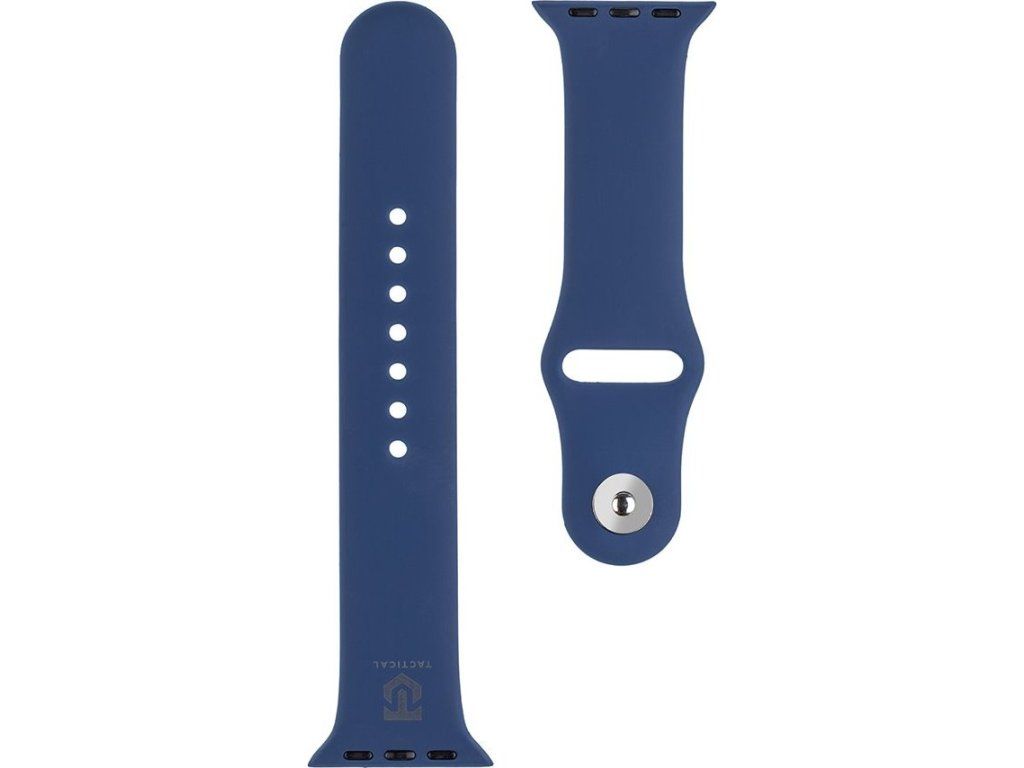 837 Silikónový remienok pre Apple Watch 38/40/41mm, Tactical, Modrý