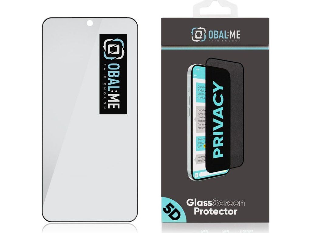 Privacy 5D Ochranné sklo pre Samsung Galaxy S24 / S25, OBAL:ME
