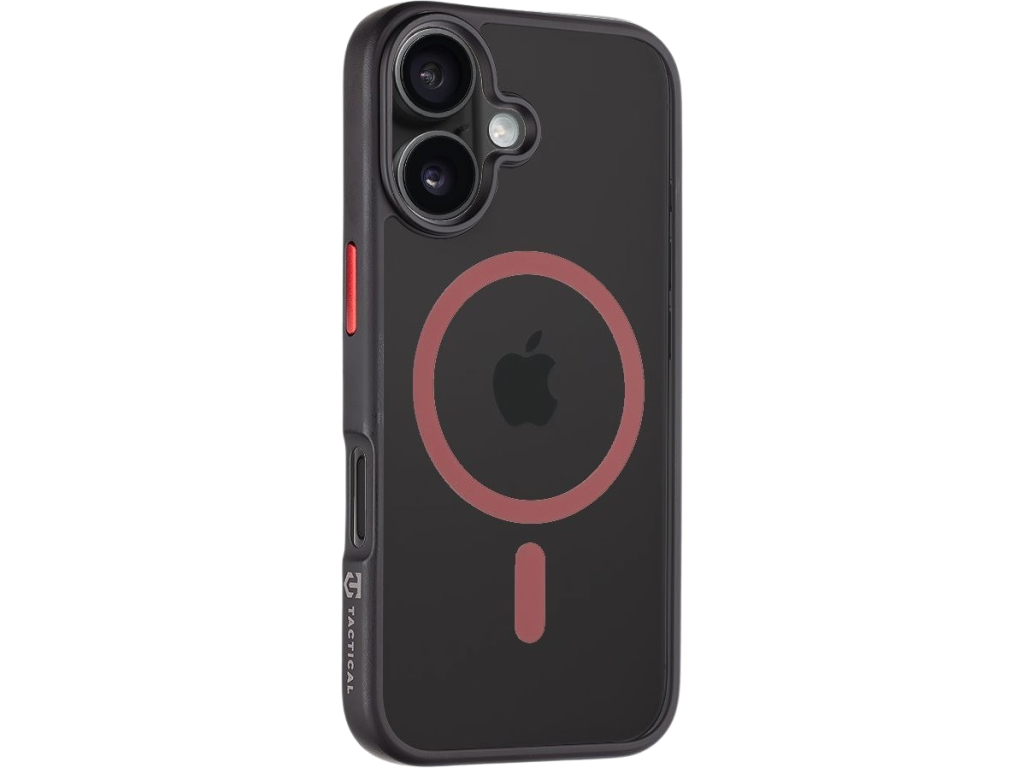 Tactical MagForce Hyperstealth 2.0 Kryt pre Apple iPhone 16 Black/Red – detail 1
