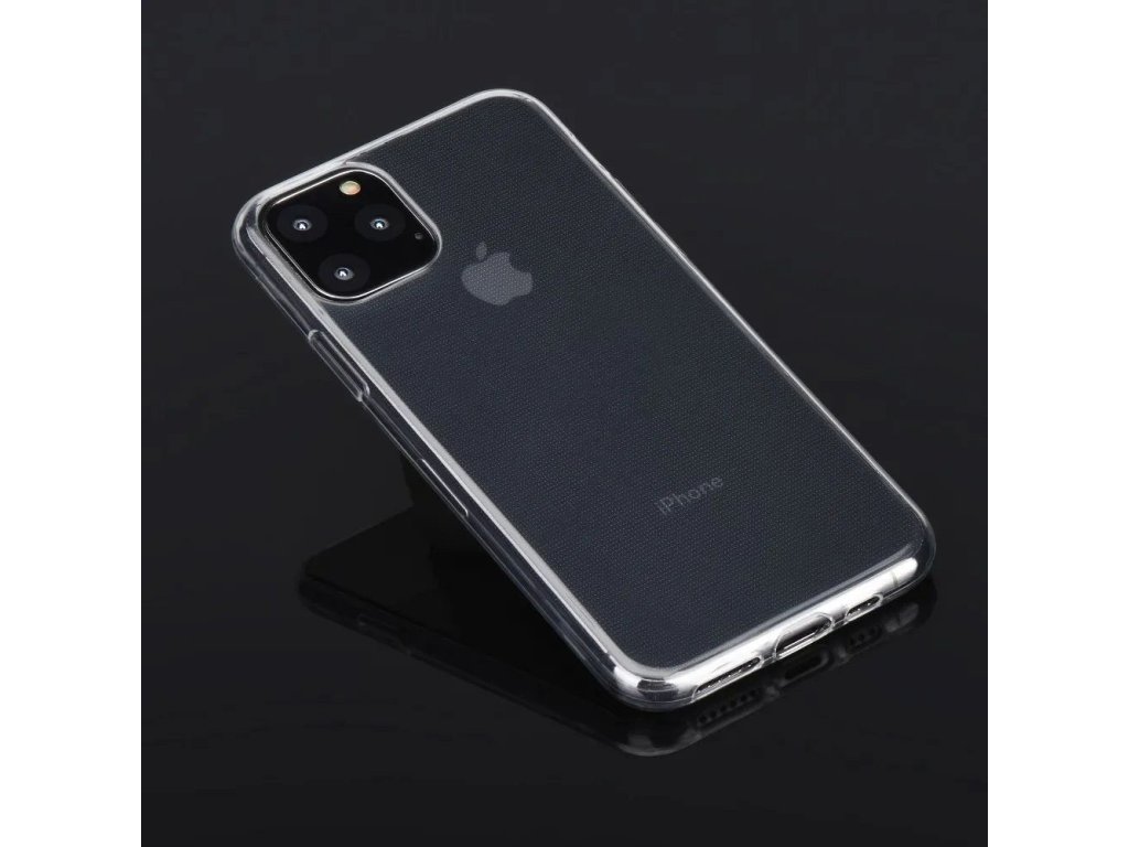 Silikónový kryt pre Apple iPhone 16 Pro Max, Transparentný – detail 1