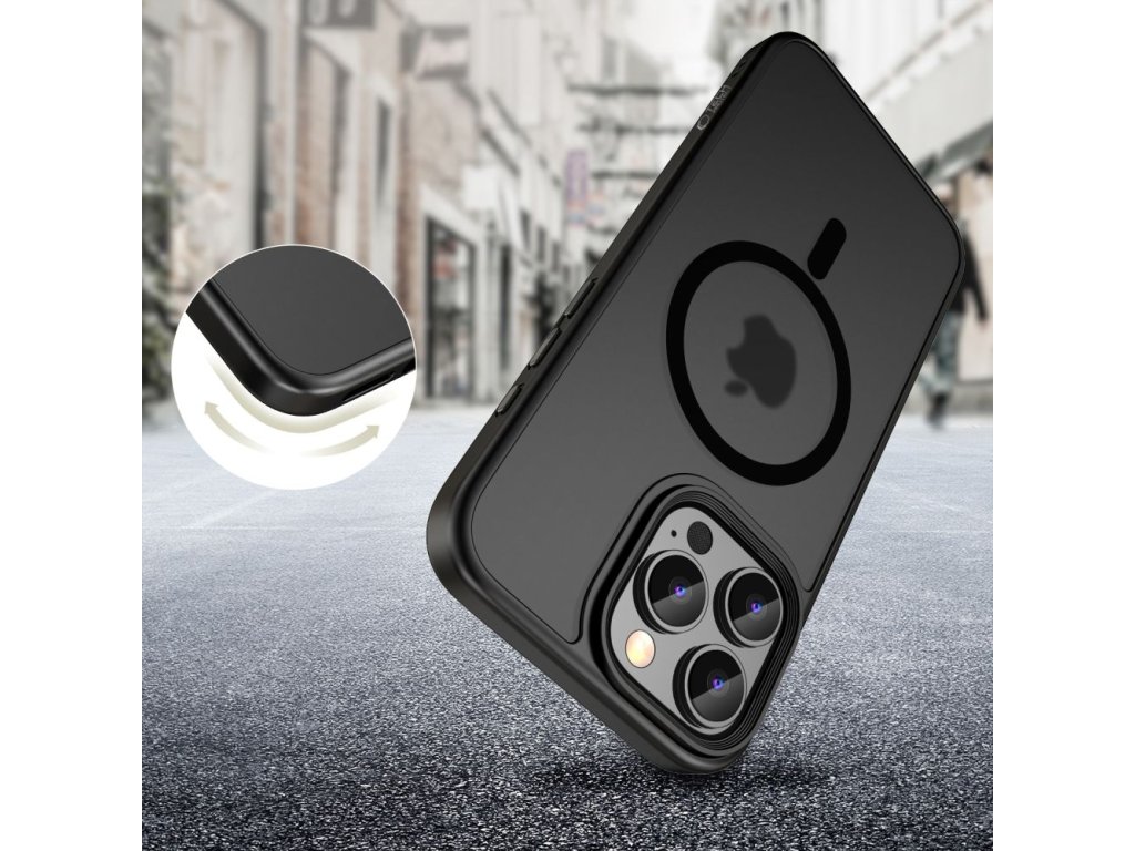 Kryt s MagSafe pre Apple iPhone 16 Pro Max, Tech-Protect, Čierny – detail 1