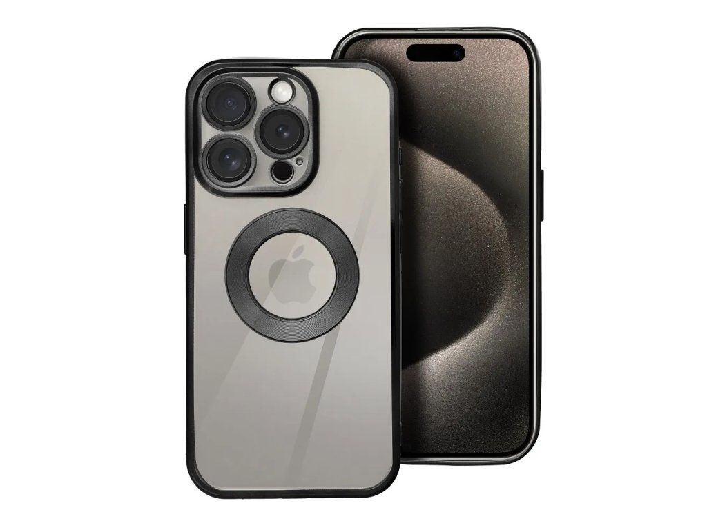 Glam kryt pre Apple iPhone 16 Pro Max, Čierny