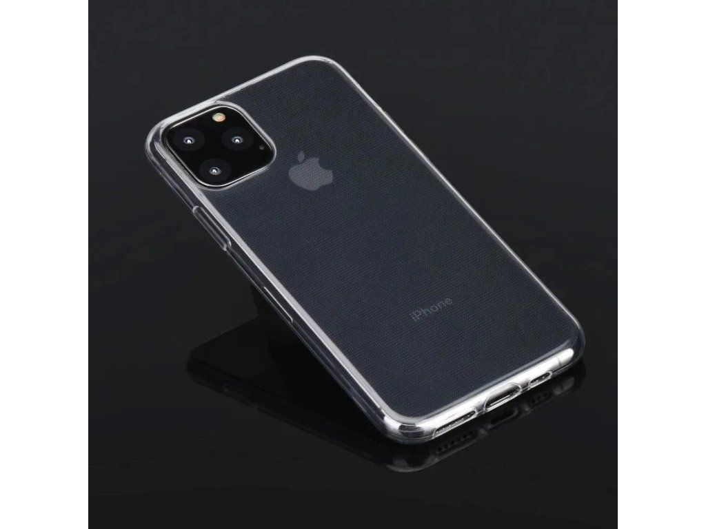 Silikonový kryt pre Apple iPhone 16, Transparentný – detail 1
