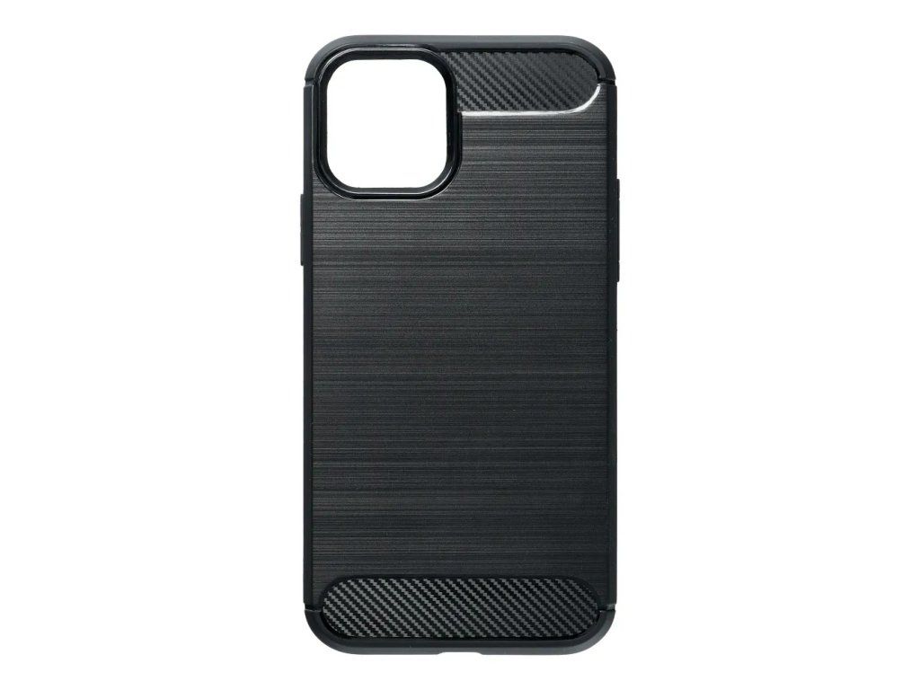Carbon kryt pre Apple iPhone 16, Čierny