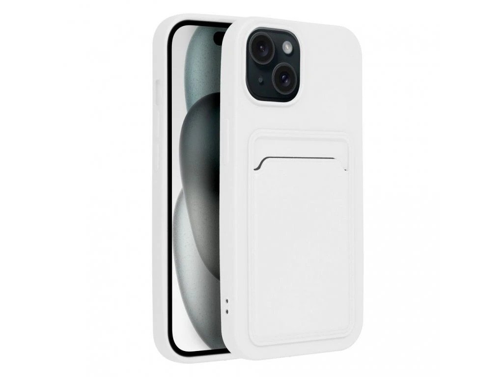 Card Slot kryt pre Apple iPhone 16, Biely