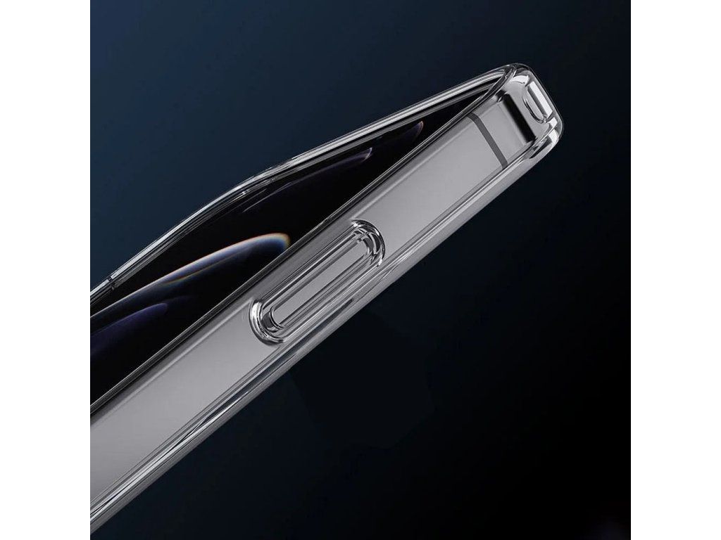 Silikonový kryt s MagSafe pre Apple iPhone 16, Transparentný – detail 2