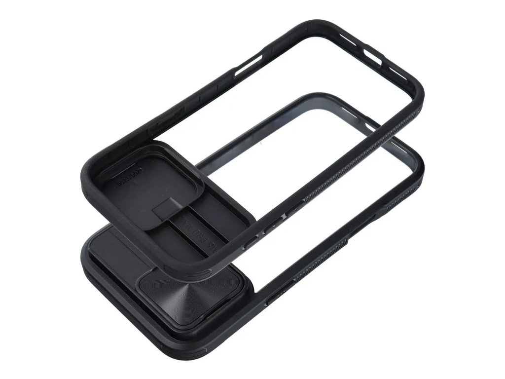 Slider kryt pre Apple iPhone 16, Čierny – detail 2