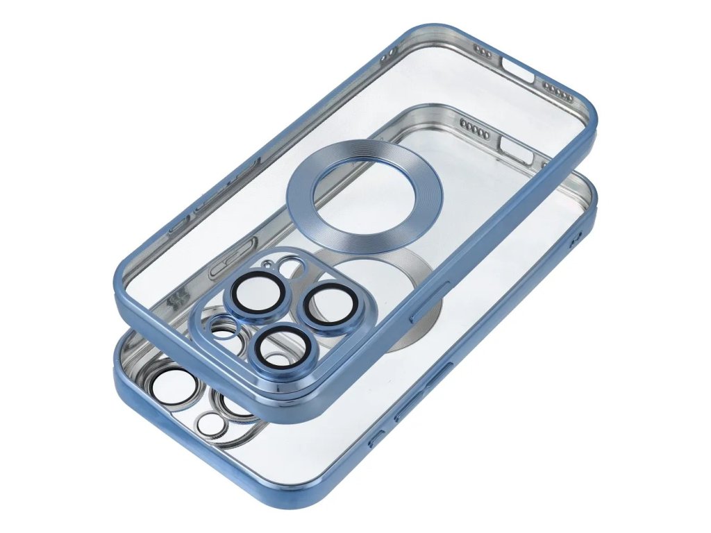 Glam kryt pre Apple iPhone 16, Modrý – detail 1