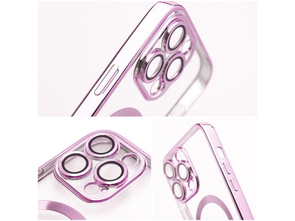 Electro kryt s MagSafe pre Apple iPhone 16 Pro, Ružovo- Zlatý – detail 2
