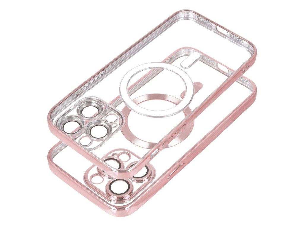 Electro kryt s MagSafe pre Apple iPhone 16 Pro, Ružovo- Zlatý – detail 1