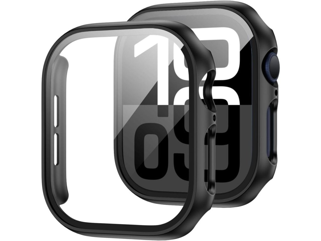 Ochranné puzdro pre Apple Watch 10 46mm, Tech-Protect, Čierne