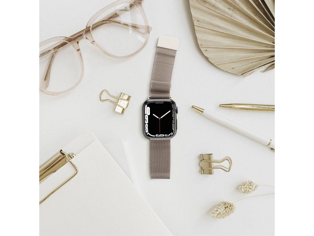 Forcell F-Desing Remienok pre Apple Watch 38/40/41 mm, Zlatý