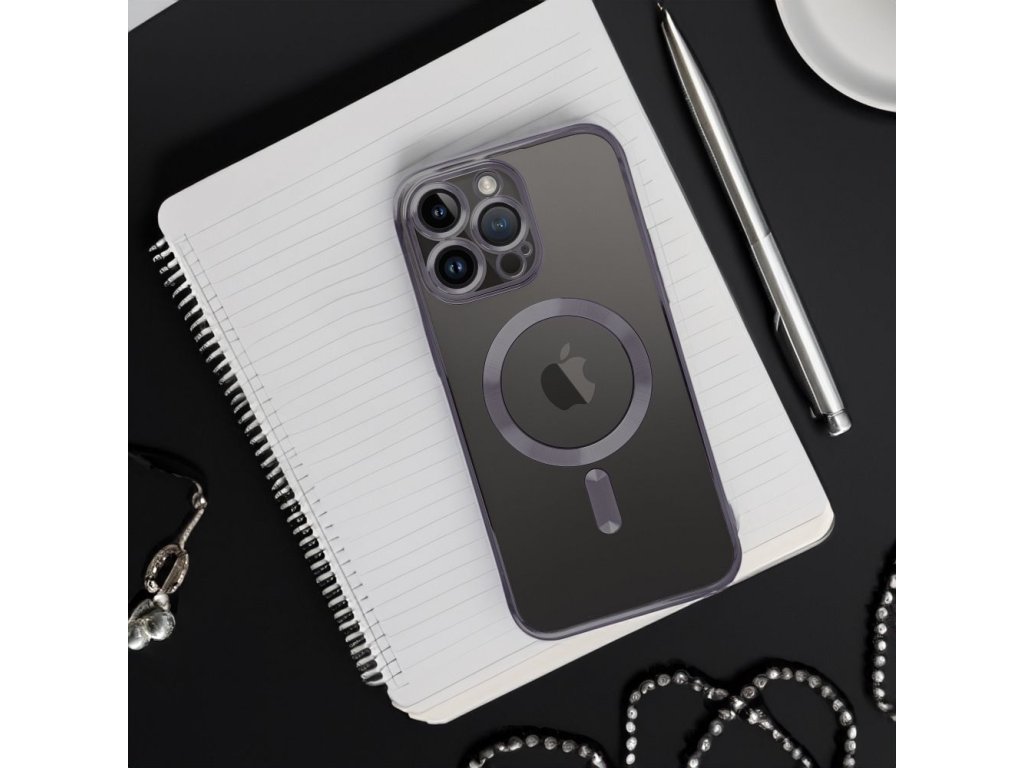 Electro kryt s MagSafe pre Apple iPhone 11 Pro Max, Čierny – detail 1