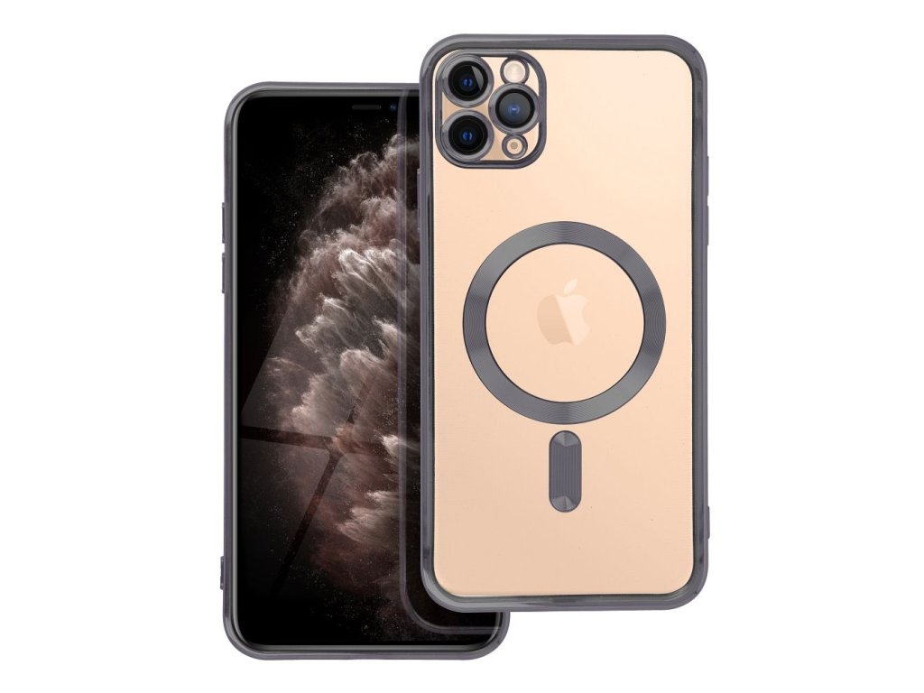 Electro kryt s MagSafe pre Apple iPhone 11 Pro Max, Čierny