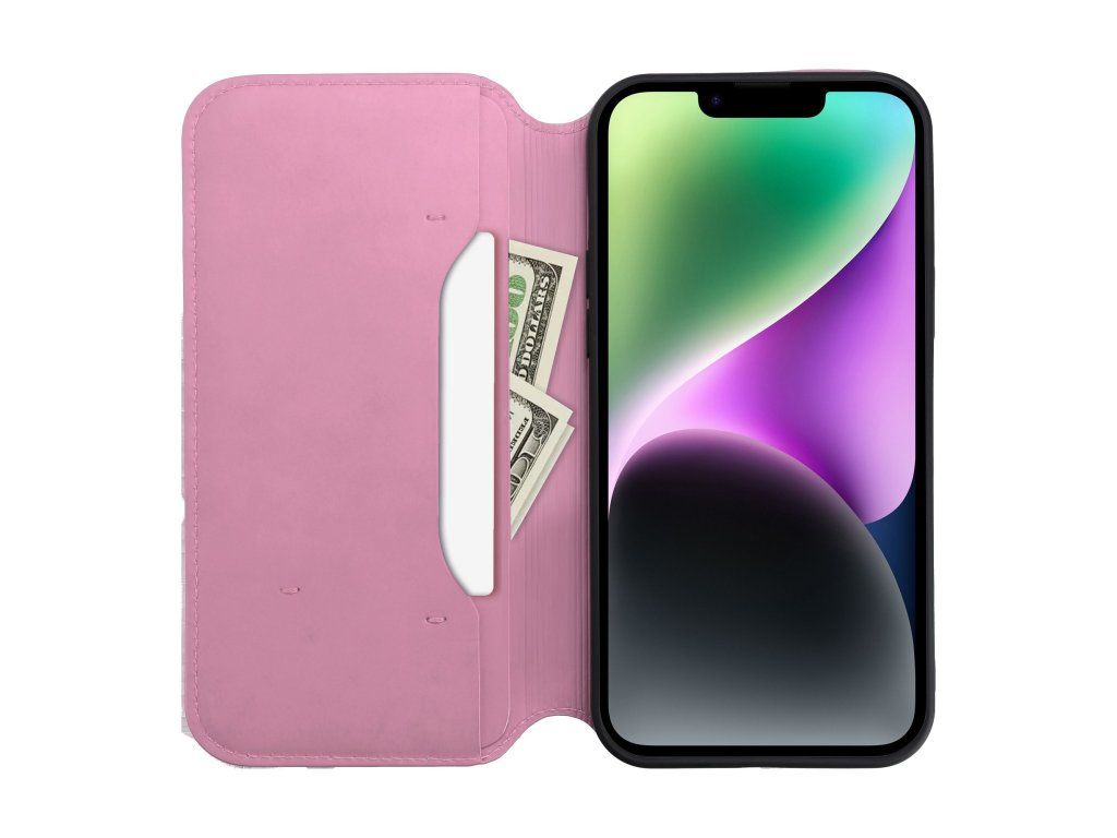 Dual Pocket puzdro pre Xiaomi 13T/13T Pro, Ružové – detail 1