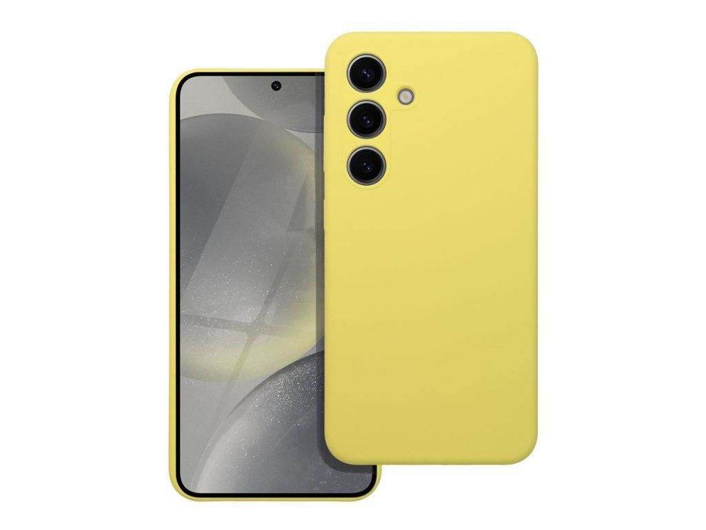 Silikónový kryt pre Samsung Galaxy A16 5G, Žltý