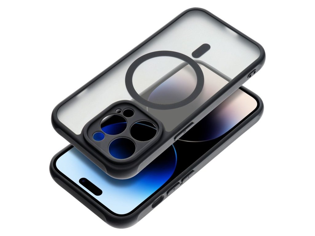 Matný Full kryt s MagSafe pre Apple iPhone 16 Pro Max, Čierny – detail 1