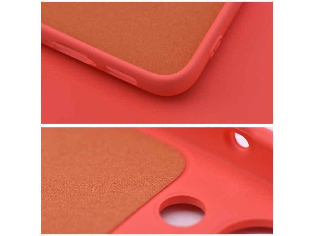 Silikónový kryt pre Samsung Galaxy S25, Oranžový – detail 1