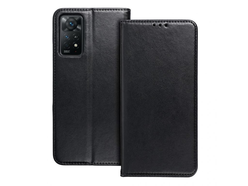 Smart Magnetické puzdro pre Xiaomi Redmi Note 13 Pro 4G, Čierne – detail 1