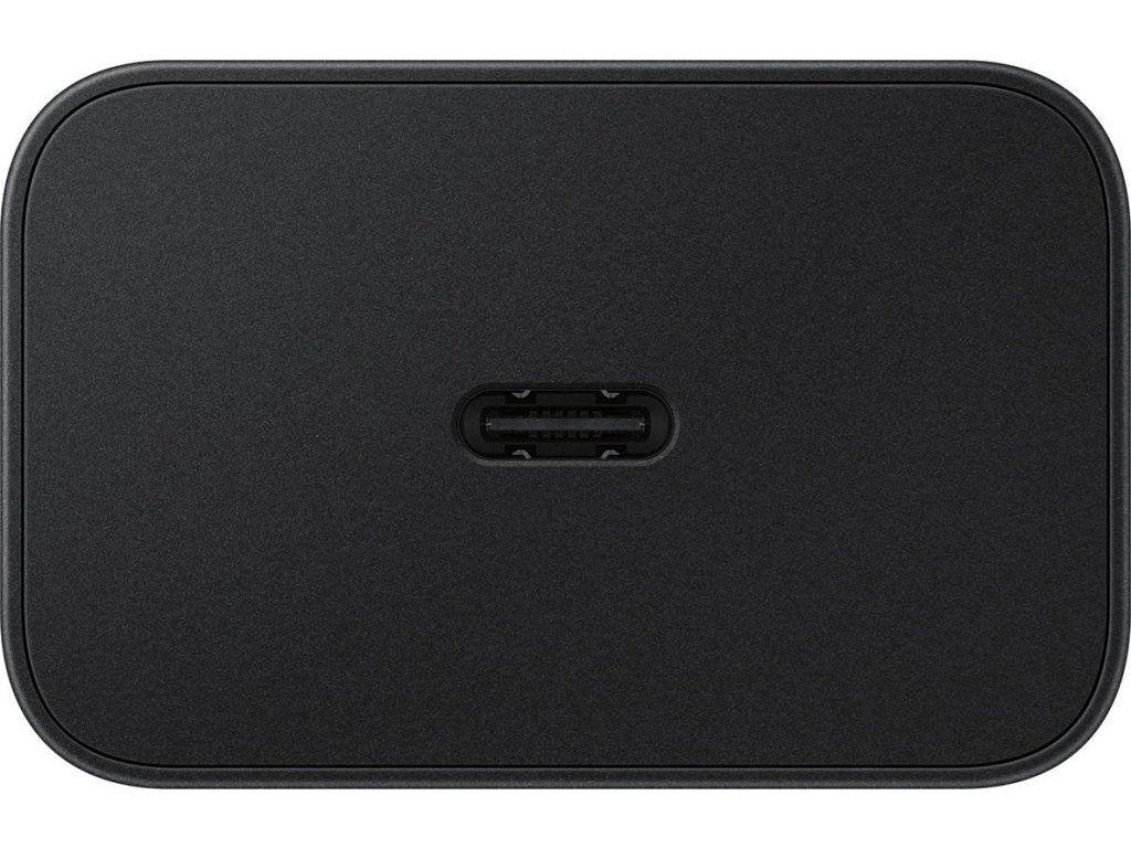 Nabíjačka Samsung EP-T4511XBE USB-C 45W + USB-C kábel, Čierna – viac energie za kratší čas