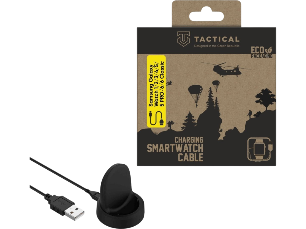 Tactical nabíjací kábel pre Samsung Galaxy Watch
