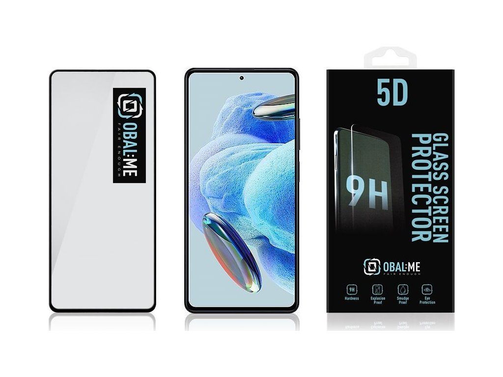 OBAL:ME 5D Tvrdené sklo pre Xiaomi Redmi Note 12 4G/5G