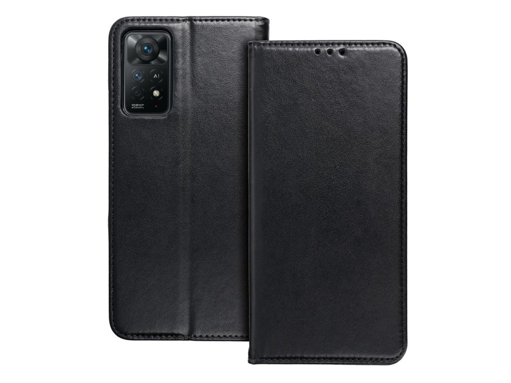 Smart Magnetické puzdro pre Xiaomi Redmi Note 13 Pro+5G, Čierne – detail 1
