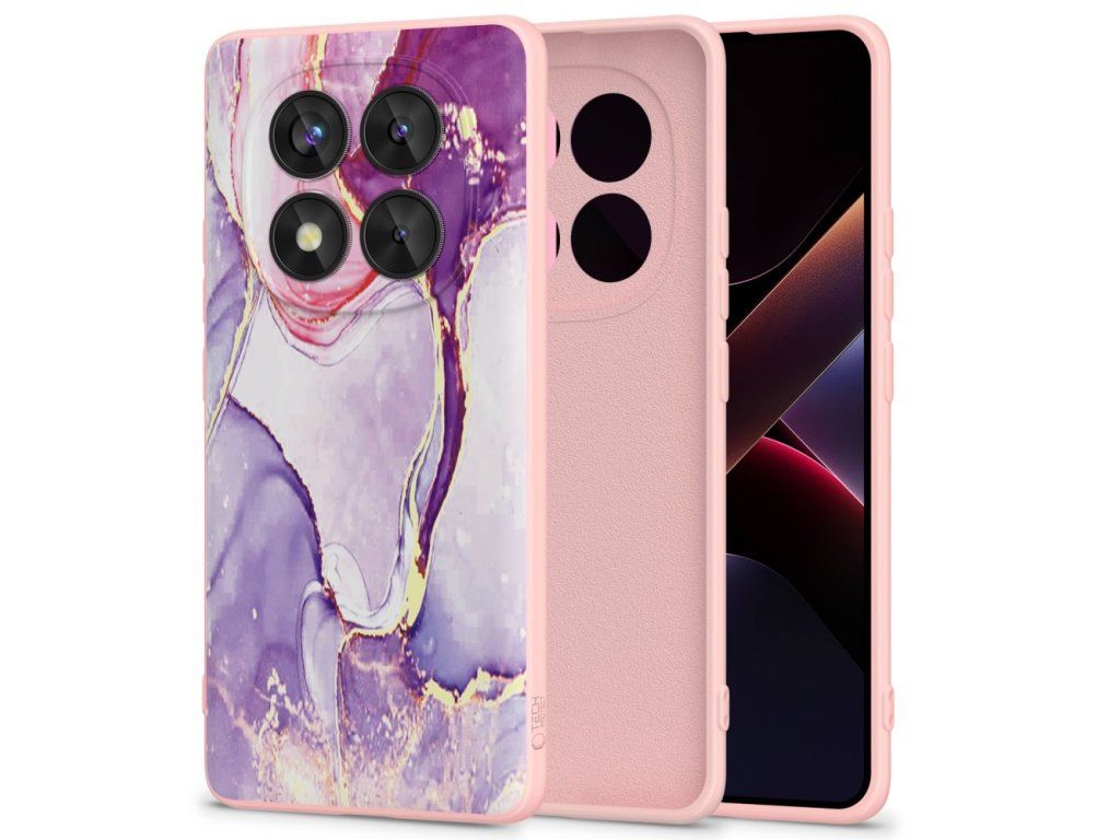 Icon kryt pre Xiaomi Note 14 Pro 5G, Tech-Protect, Ružový