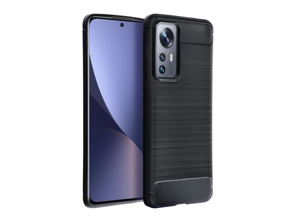 Carbon kryt pre Xiaomi Redmi 10 / 10 2022, Čierny