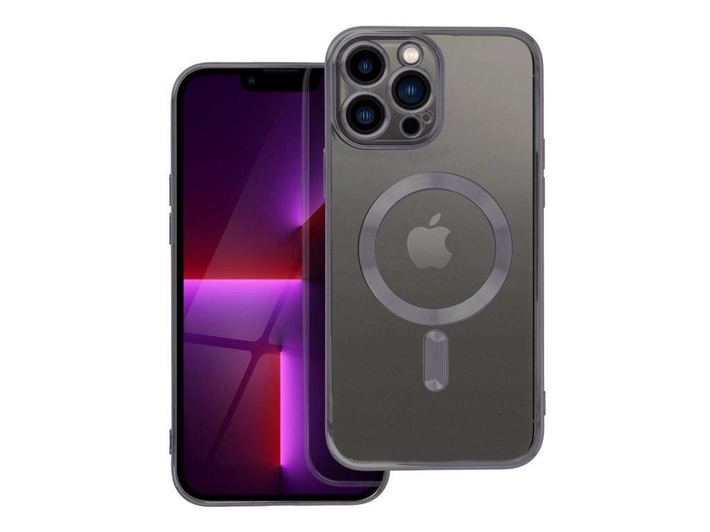 Electro kryt s MagSafe pre Apple iPhone 13 Pro Max, Čierny