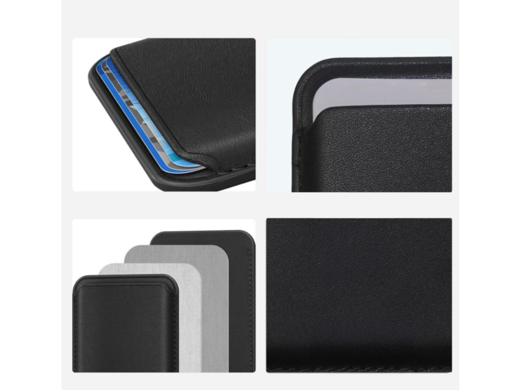 MagWallet obal na kartu s MagSafe na mobil, Tech-Protect, Modrý – detail 1