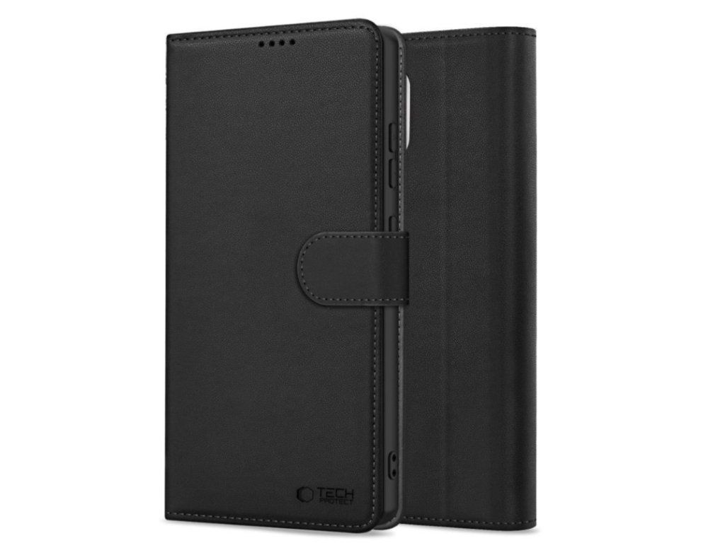 Wallet puzdro pre Xiaomi Poco F7 5G, Tech-Protect, Čierne